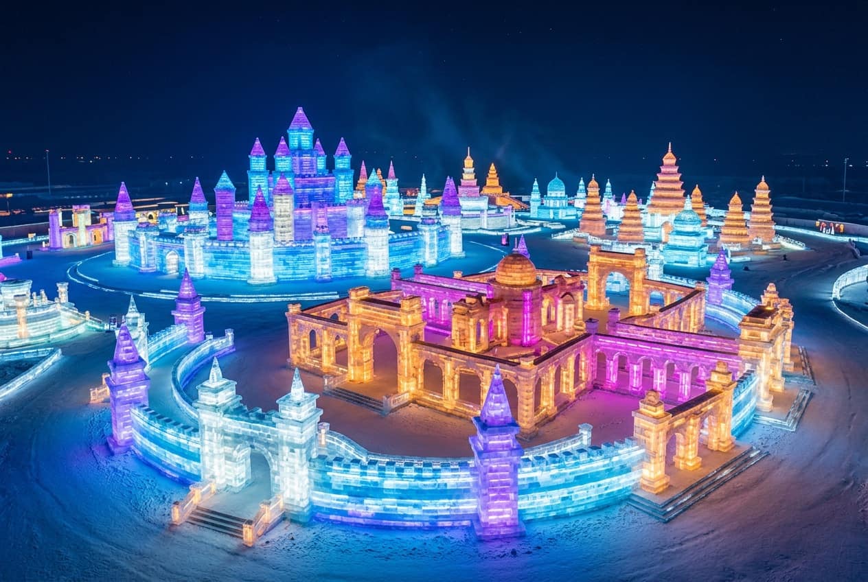 Harbin Ice and Snow World, Harbin, China โ visitor guide