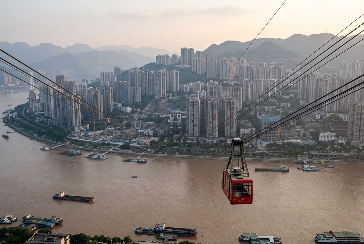 Yangtze River Cableway, Chongqing, China — visitor guide